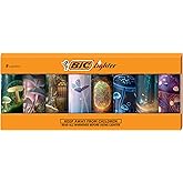 BIC Maxi Pocket Lighters, Cool and Reliable, Whimsical Collection, 8-Pack | Safety-Tested for Peace of Mind | Playful, Colorful Designs | Durable and Long-Lasting for Everyday Use