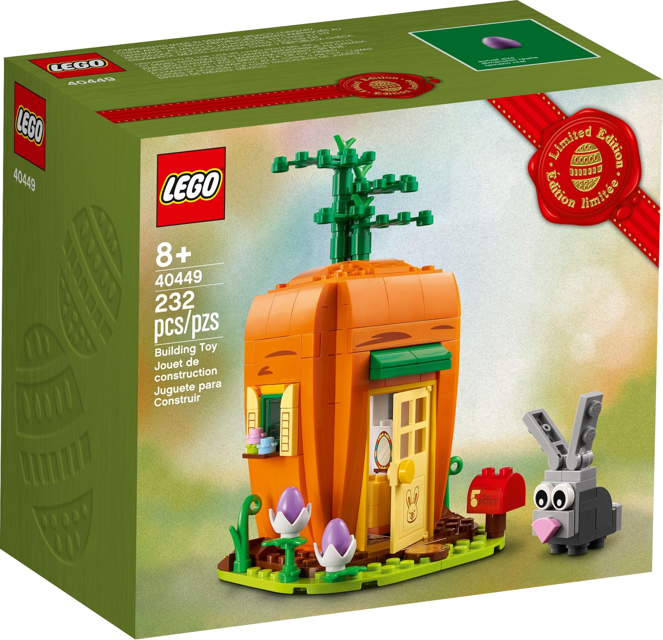 LEGO® 40449 Carrot House of the Easter Bunny - Limited Edition