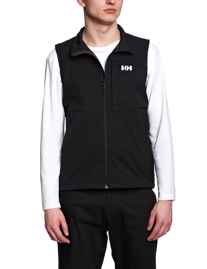 Helly Hansen Men's Paramount Softshell Vest Black, Small Amazon.co.uk Clothing