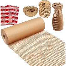 Amazon.com : Honeycomb Packing Paper,12" W x 200' L Bubble ...