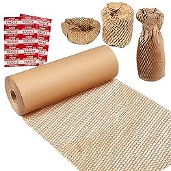 Honeycomb Packing Paper,12" W x 200' L Bubble