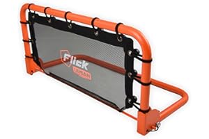 FOOTBALL FLICK Flick Urban Mini Wall Soccer Rebounder - Portable Football Rebounder Net - Soccer Training Equipment Designed to Improve Your Soccer Training with Multi-Sport Functionality - 66cm x 31cm