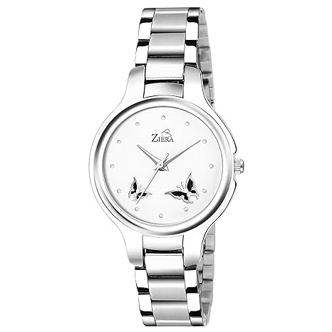 Analogue Quartz White Dial Womens Watch