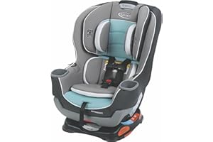 Graco Extend2Fit Convertible Car Seat, Spire, Safe and Comfortable Ride Designed for Growing Children