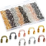 200pcs 304 Stainless Steel Wire Guardian Protectors U Shape Wire Guard Loops Thread Protector 0 7mm Hole Wire Protector Necklaces Bracelets Beading J