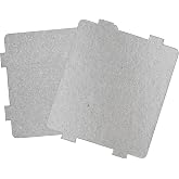 2 PCS Microwave Oven Parts Mica Slice Super Thick Heat Insulation Accessories,Waveguide Cover for Frigidaire 5304464061