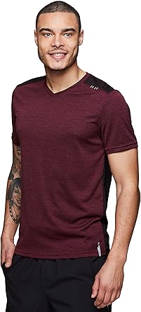athletic v neck t shirts