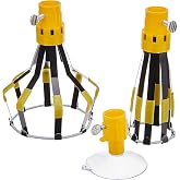 BAYCO Light Bulb Changer Heads for Standard, Floodlight &amp; Recessed Bulbs