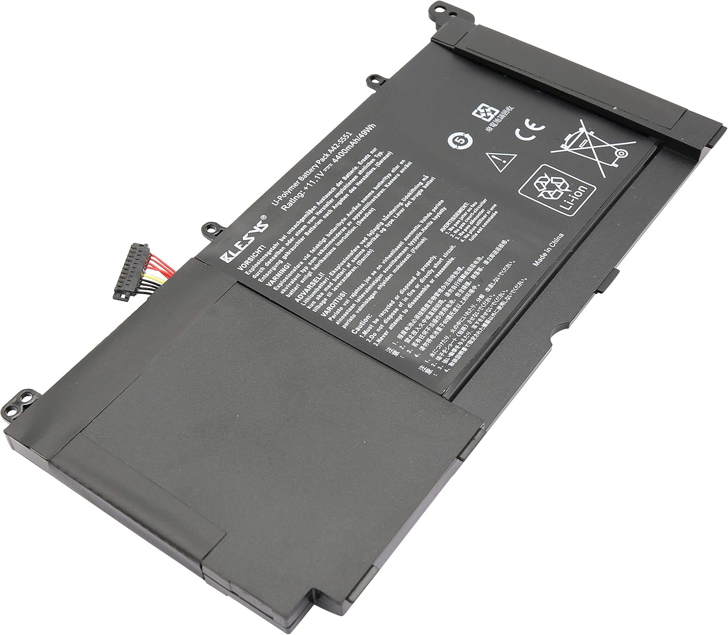 BLESYS B31N1336 A42-S551 C31-S551 battery Replacement for Laptop Battery ASUS VivoBook A551L A551LN R533L K551LN K551L R553L R553LF R553LN V551L S551 S551L S551LN S551LA S551LB Notebook battery - Image 4
