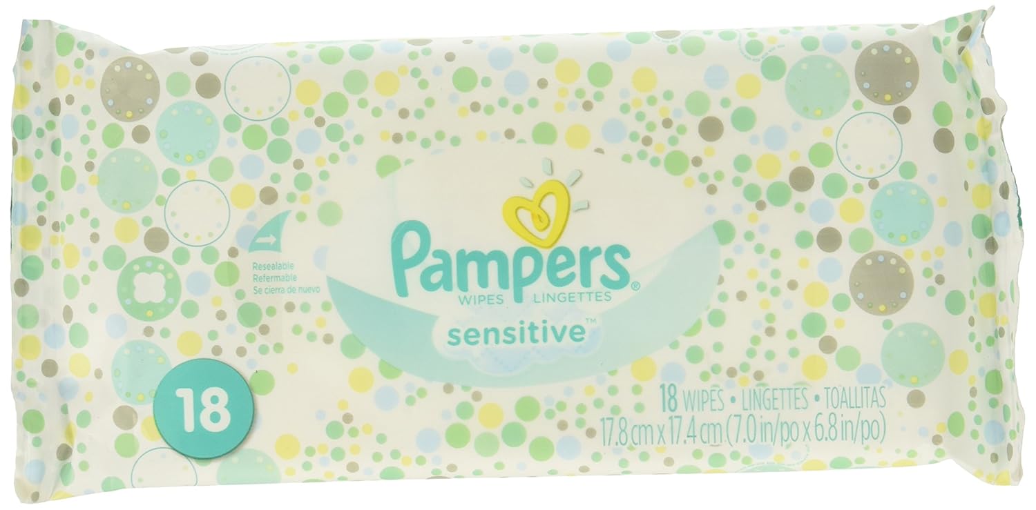 pampers sensitive wipes 18 pack