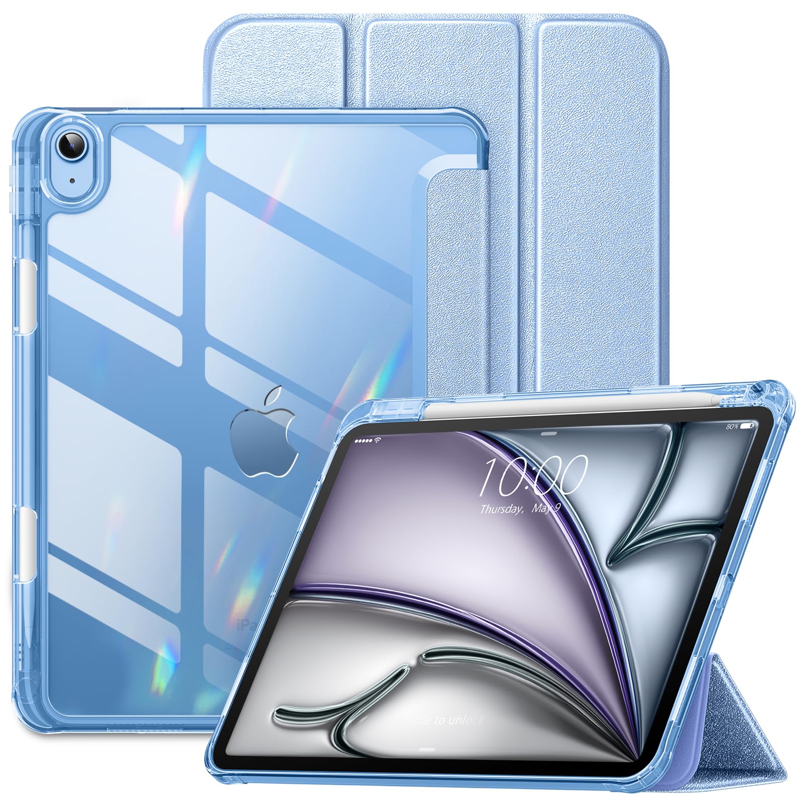 VIKESI Case for iPad Air 11 inch 2024, iPad Air 6th