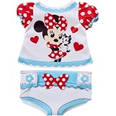 My Disney Nursery Baby Doll Clothes &amp; Accessories, Minnie Diaper Accessory Pack Inspired by Disney's Beloved Minnie Mouse! Includes Doll T-Shirt, Doll diaper Cover, Clip With Charm