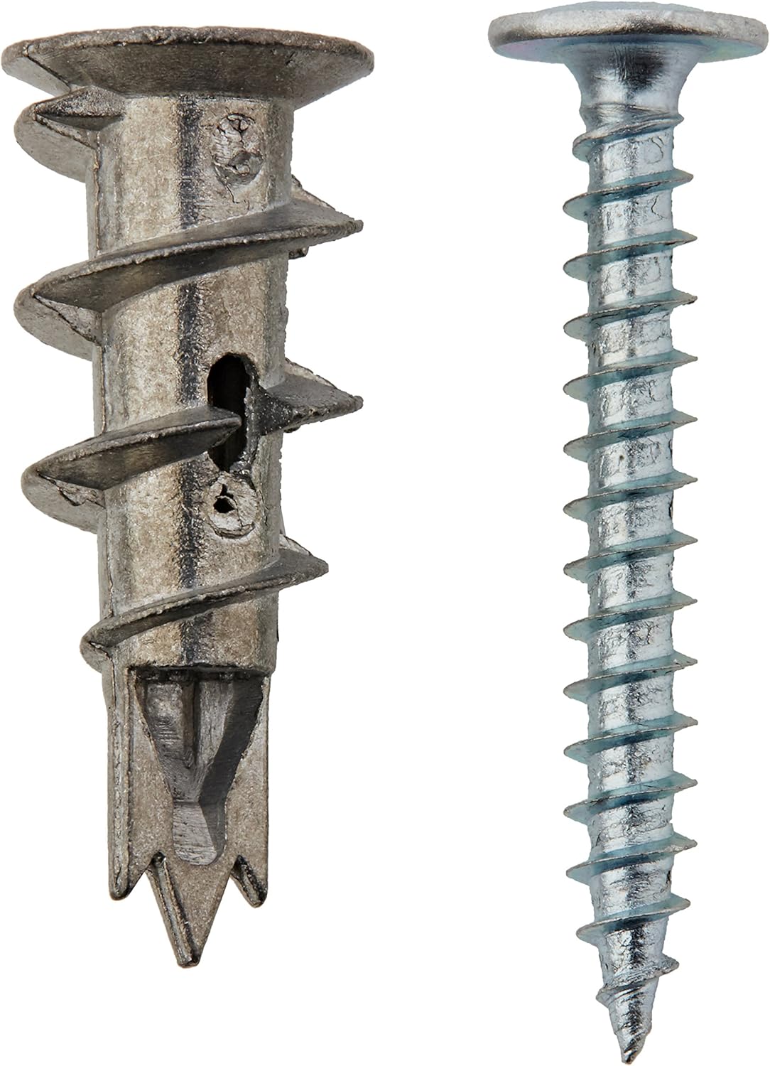 Rawlplug 7132 Zinc Self Drive LG Screw (100 pieces), silver, M10 x 20mm (M10 x 25mm for RAW07130) - Image 3