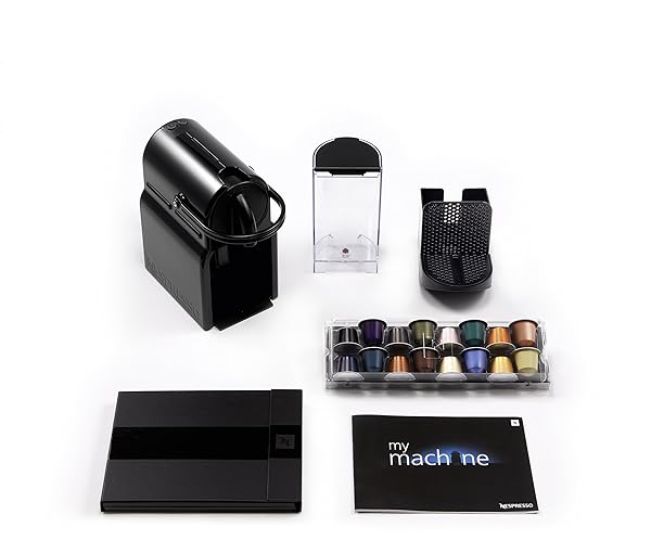NESPRESSO INISSIA ESPRESSO MACHINE BY DE’LONGHI,24 OZ, BLACK