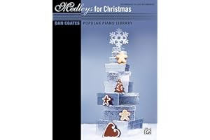 Dan Coates Popular Piano Library -- Medleys for Christmas
