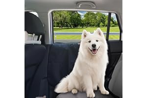 BECROWM 2 Packs Dog Car Door Protector - Waterproof Pet Car Door Cover Anti Scratch Vehicle Door Protector, Guard for Car Doors Dogs Claws Travel Back Window Nails Scratching Covers (Snap-fit Type)