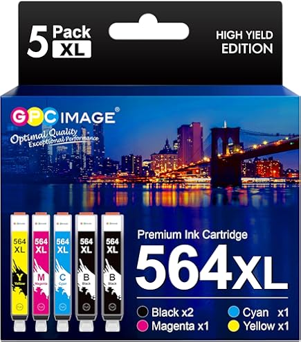 Black Dye Ink For HP 564 564XL D7560 C6380 2X30ml - Foto 6