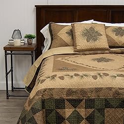 Donna Sharp Queen Bedding Set - 4 Piece - Antique