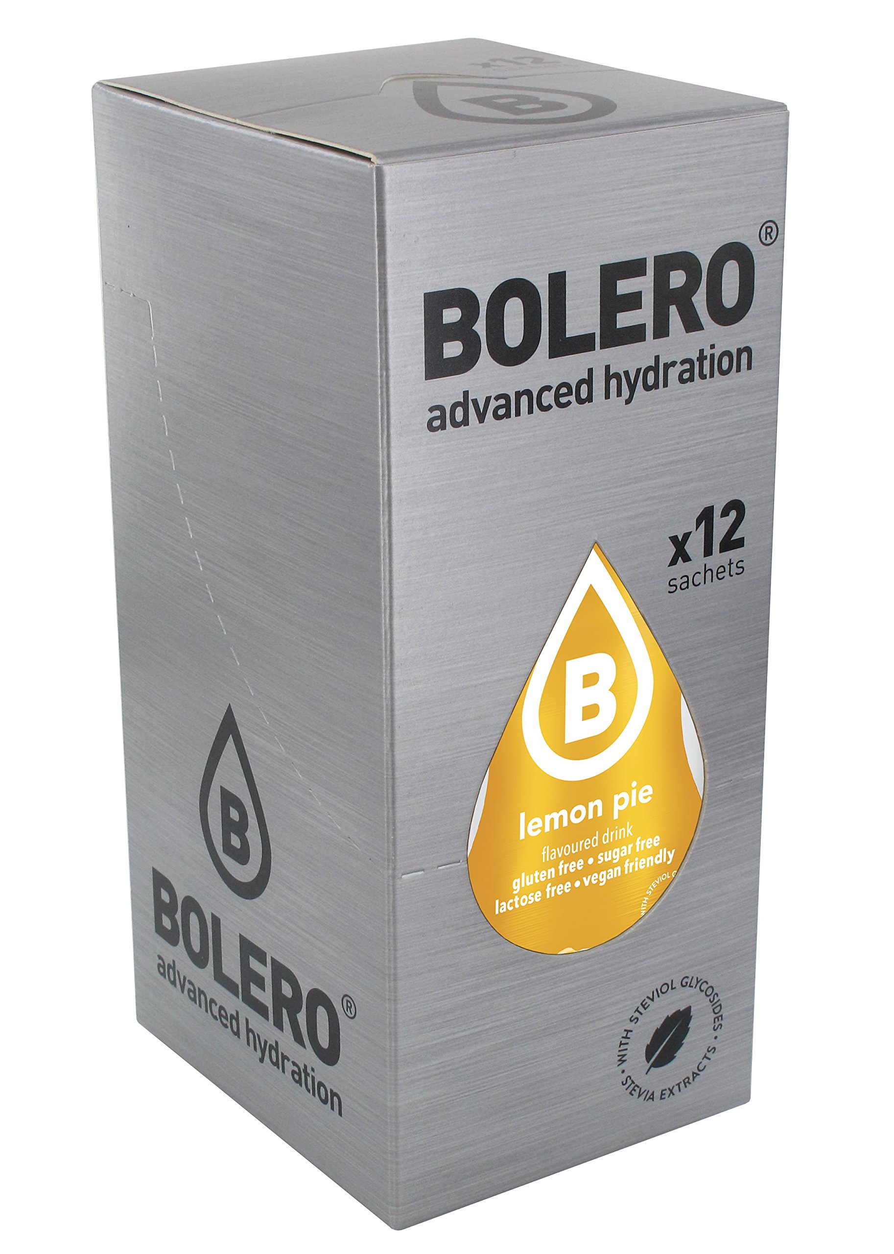 Bolero Classic Powder Sachet, 9 g, Lemon Pie, 12-Count