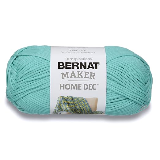Bernat Maker Home Dec Yarn 8 8oz Guage 5 Bulky Chunky Aqua Amazon In Electronics