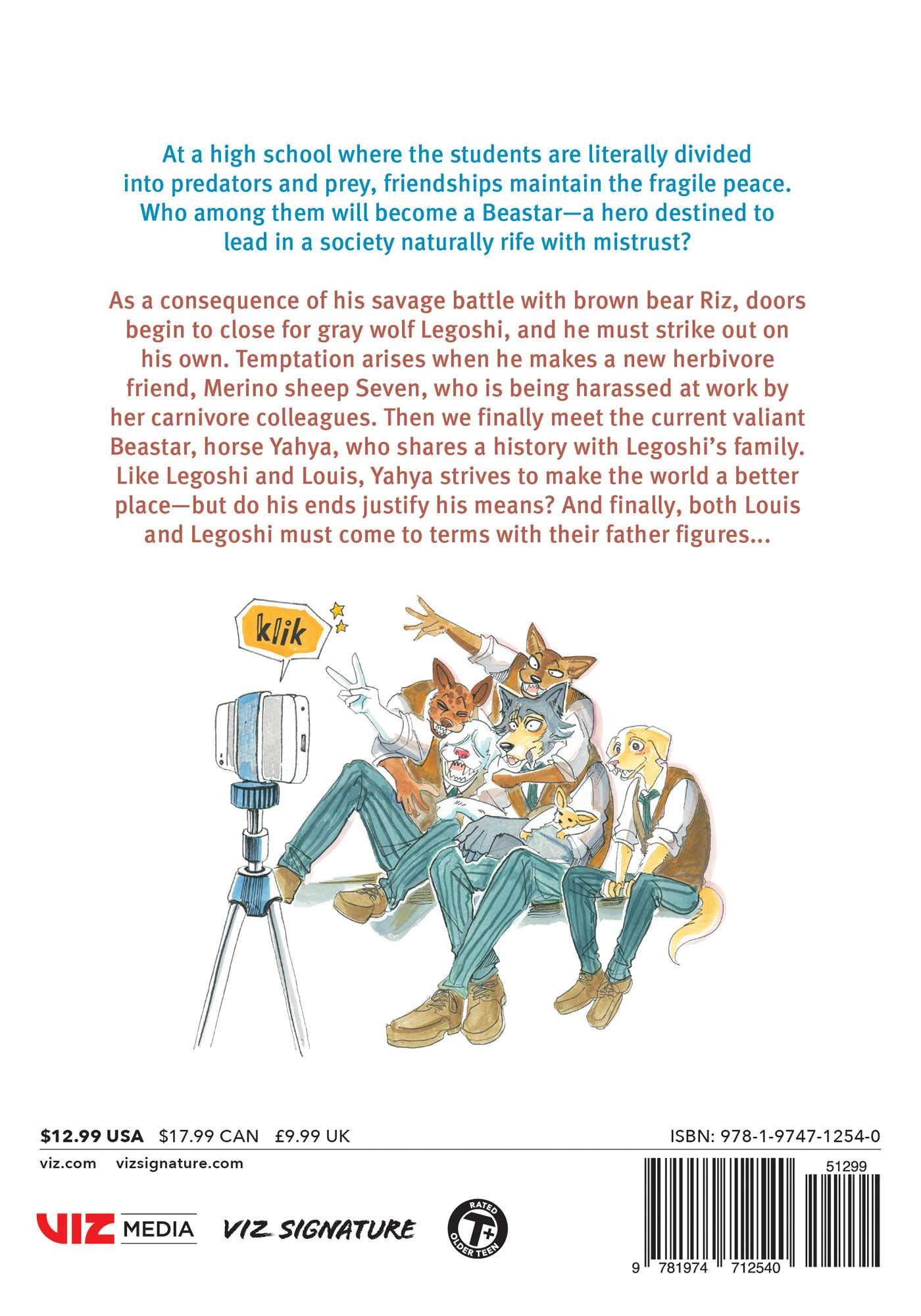 Beastars Vol 12 12 Itagaki Paru Amazon Com Books