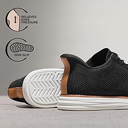 Bruno Marc Men's Hands Free Slip On Casual Dress
