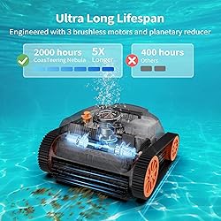CoasTeering Cordless Pool Vacuum for Inground