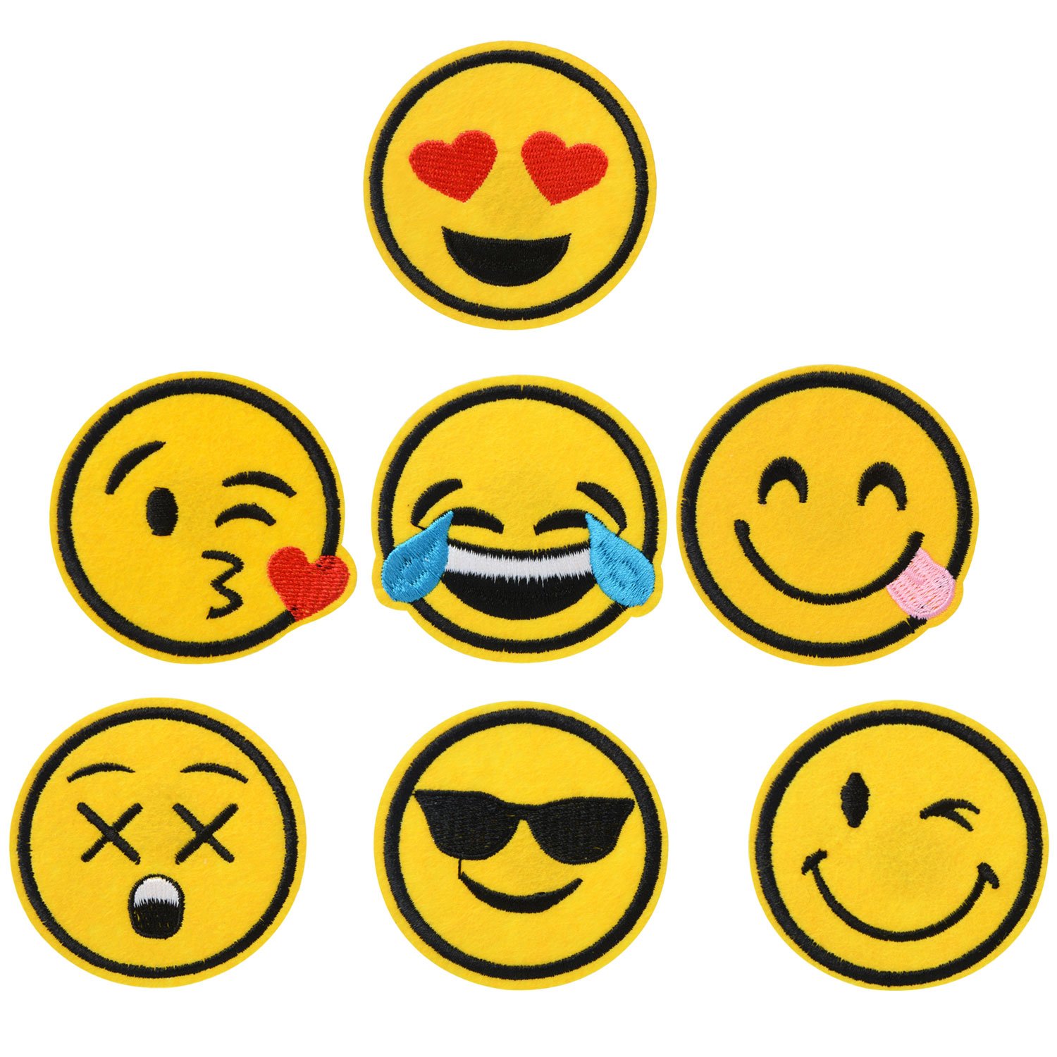 Ricamato Appliques, 28PCS Cucire ferro sulle zone Distintivo Bag vestiti in tessuto Decorazioni DIY per Stoffa, Borsa, Zaino