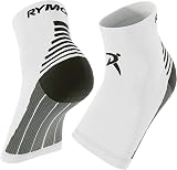 Rymora Foot Compression Socks Sleeves XL White One Pair view 9