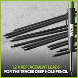 Tracer Replacement Lead Set 12 x 2.8mm Graphite Leads for Tracer Pencil view 3
