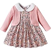 Mioglrie Toddler Baby Girl Dress Fall Winter Outfits Coat Baby Girls Dresses 6 9 12 18 24 Months 2t 3t Girl Clothes