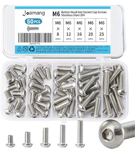 M6 X 8mm 12mm 16mm 20mm 25mm Flat Head Socket Cap Zimbabwe