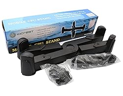 IO CREST Mobile Desktop Tower Computer Floor Stand