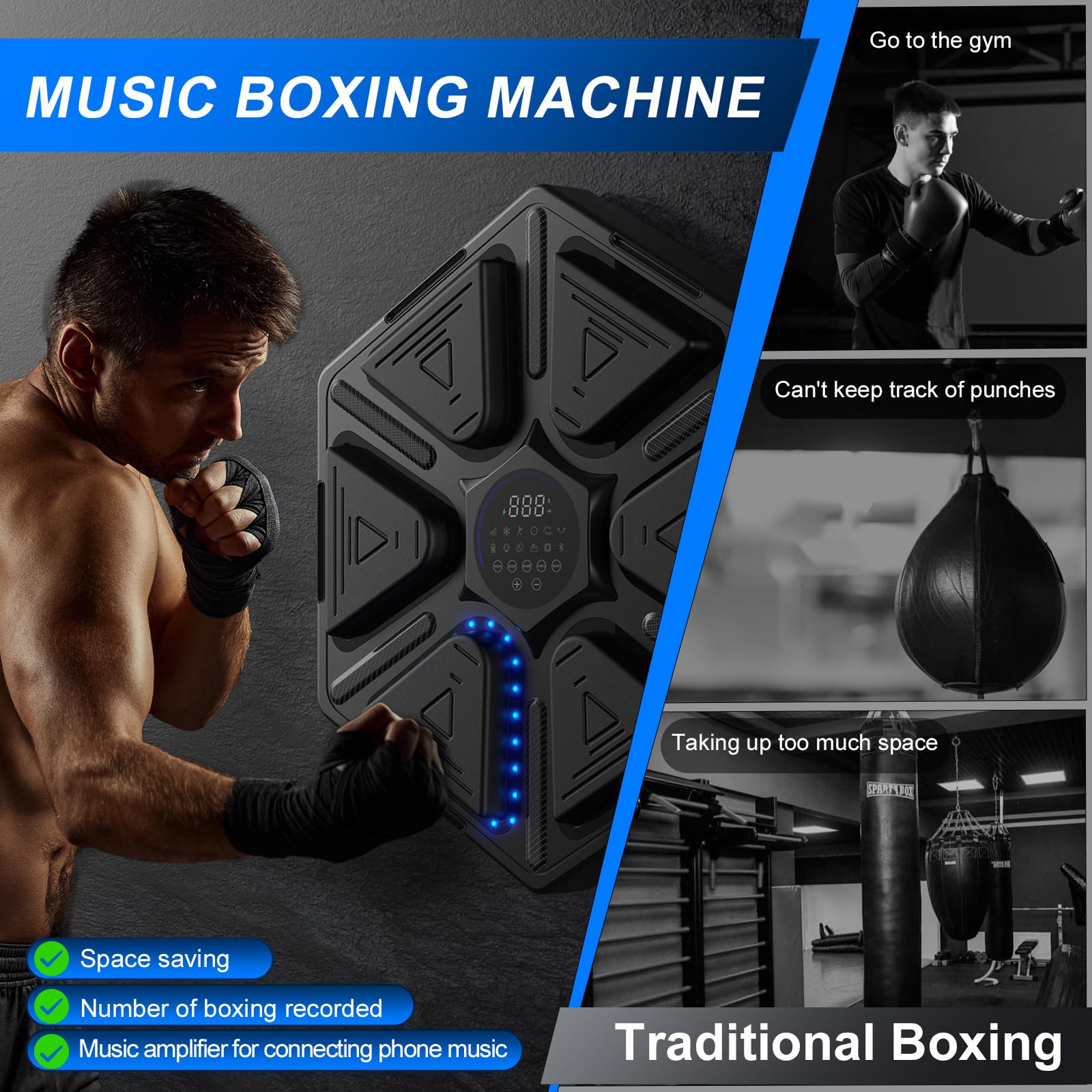 Mua The Latest Boxing Machine with Force Sensor Heavy-duty Smart Boxing ...