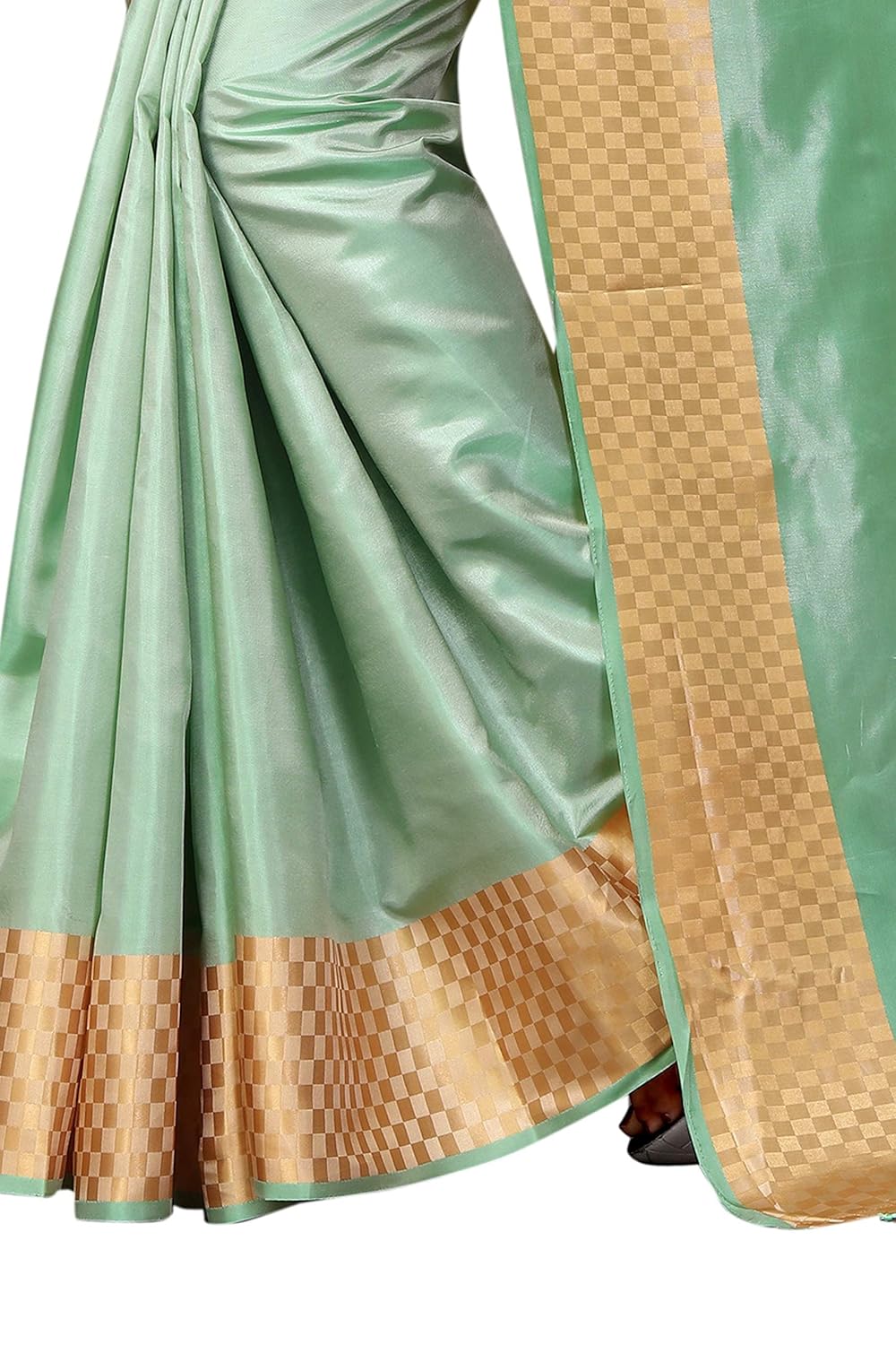 sretan silk saree with blouse piece