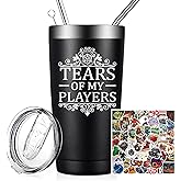 DOEARTE Dungeons and Dragons Gifts - Tears of My Players - Dungeon Master Christmas Birthday Gifts for Him Dnd Lovers - 20oz Dnd Tumbler