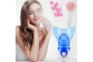 Facial Steamer, ALBTYUS Professional Spa Home Nano Face Steamer Sauna Pores Cleanse-BPA Free Warm Mist Moisturizing Humidifie