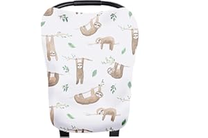 Copper Pearl Baby Car Seat Cover Canopy and Nursing Cover Multi-Use Stretchy 5 in 1 Gift"Noah", 4.8 Ounces