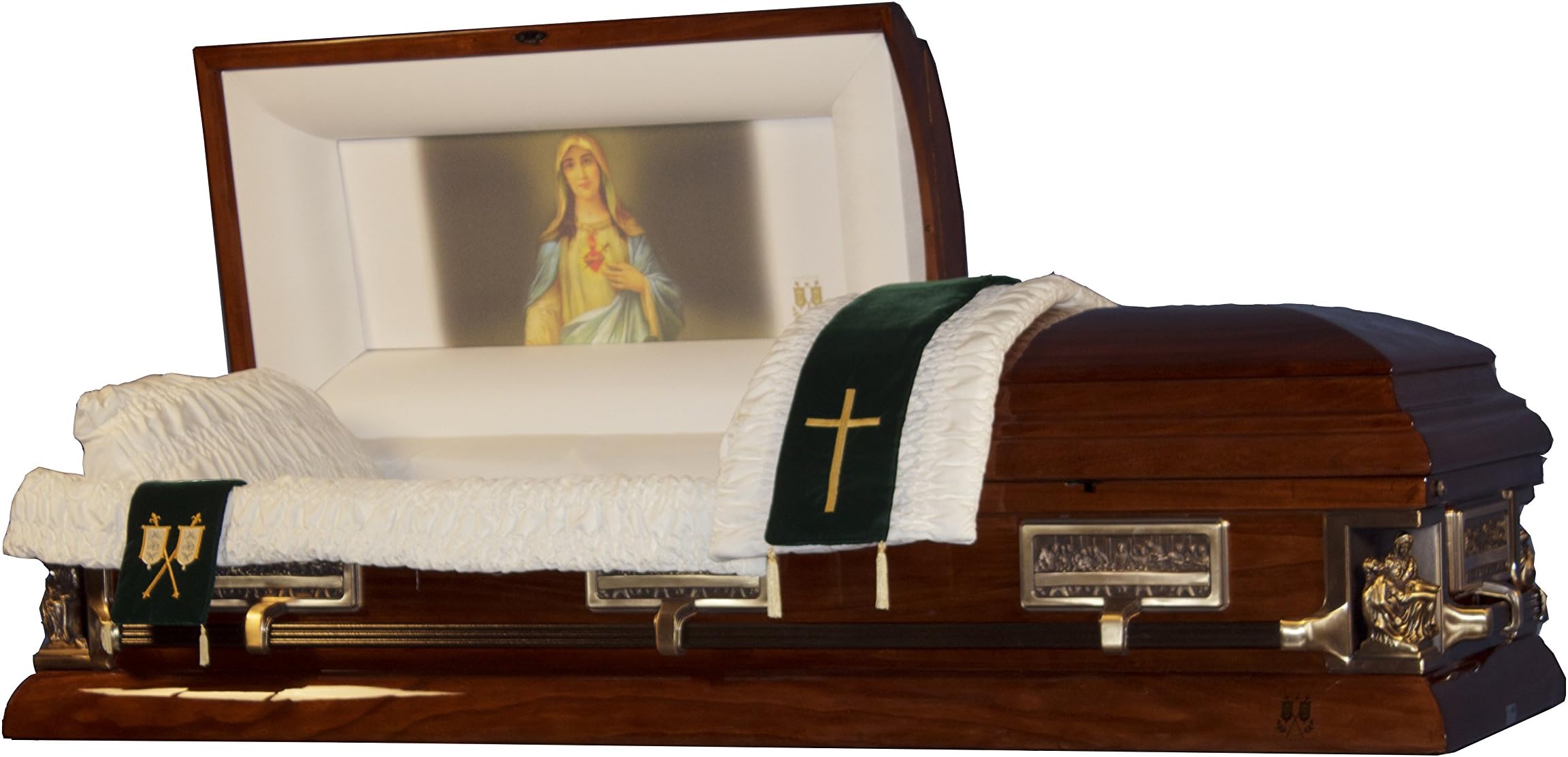 Star Legacy The Official Vatican Observatory Foundation Walnut/Oak Poplar Casket, Immaculate Heart I