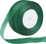tenn well Green Chiffon Ribbon 40mm 45m Double Sided Gift Craft Wedding view 7