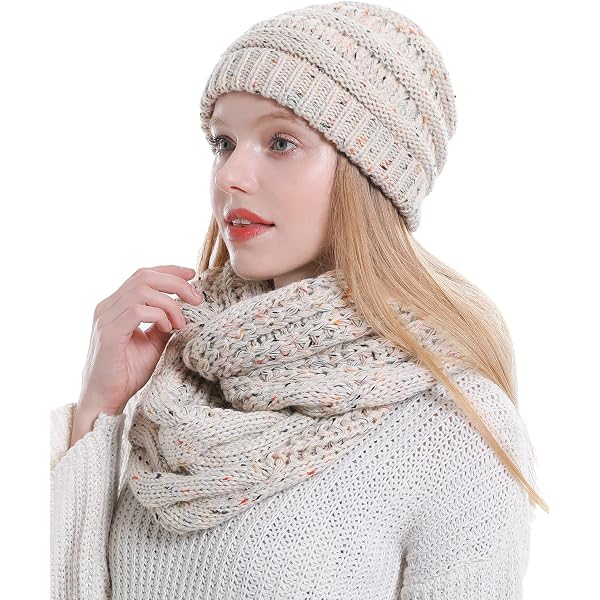Sakkas 1757 - Coline Soft Heather Chunky Cable knit Hat and 