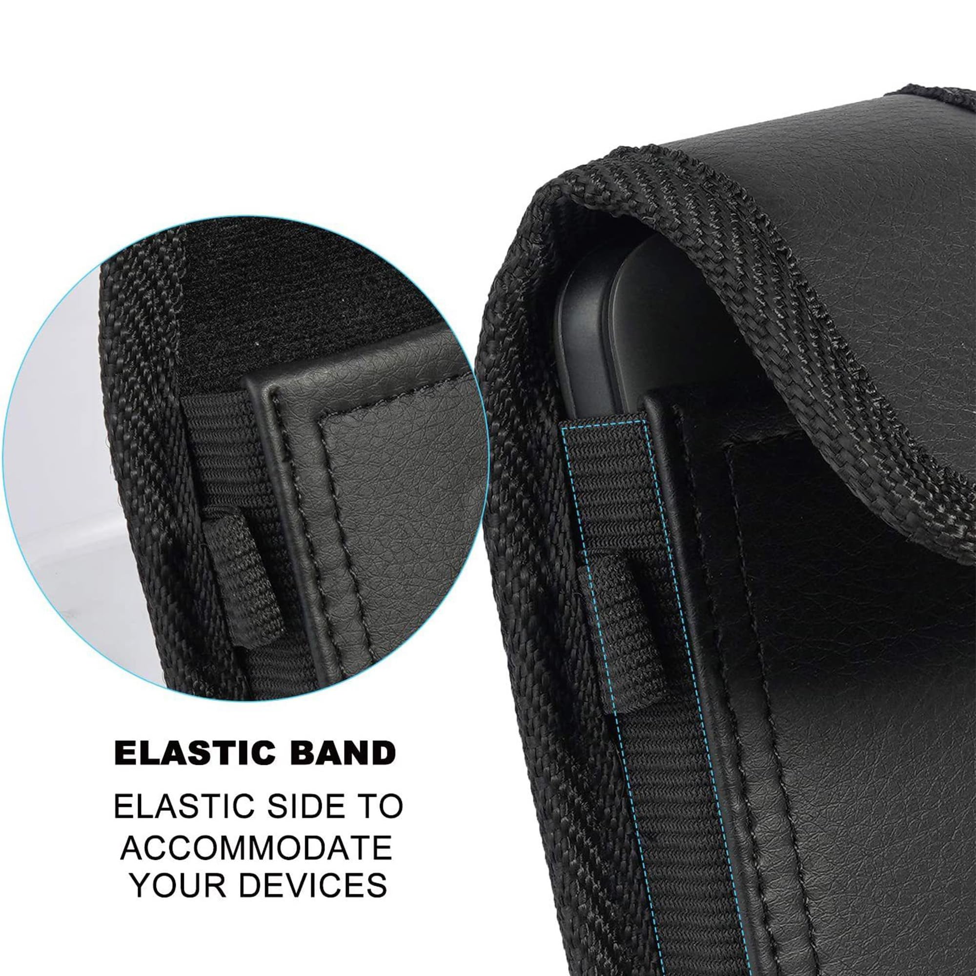 Flip Phone Case,with Belt Loop Clip Magnetic Closure Leather Wallet Case for Alcatel Go,TCL Flip 3, Blu Cingular Flex 2,Consumer Cellular IRIS, Nokia 2720 2760 2780,Leather