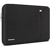DOMISO 17 inch Laptop Sleeve Protective Case Cover Compatible with 17-17.3 inch HP Dell ASUS Lenovo Chromebook,Waterproof Computer Cases Bag,Black