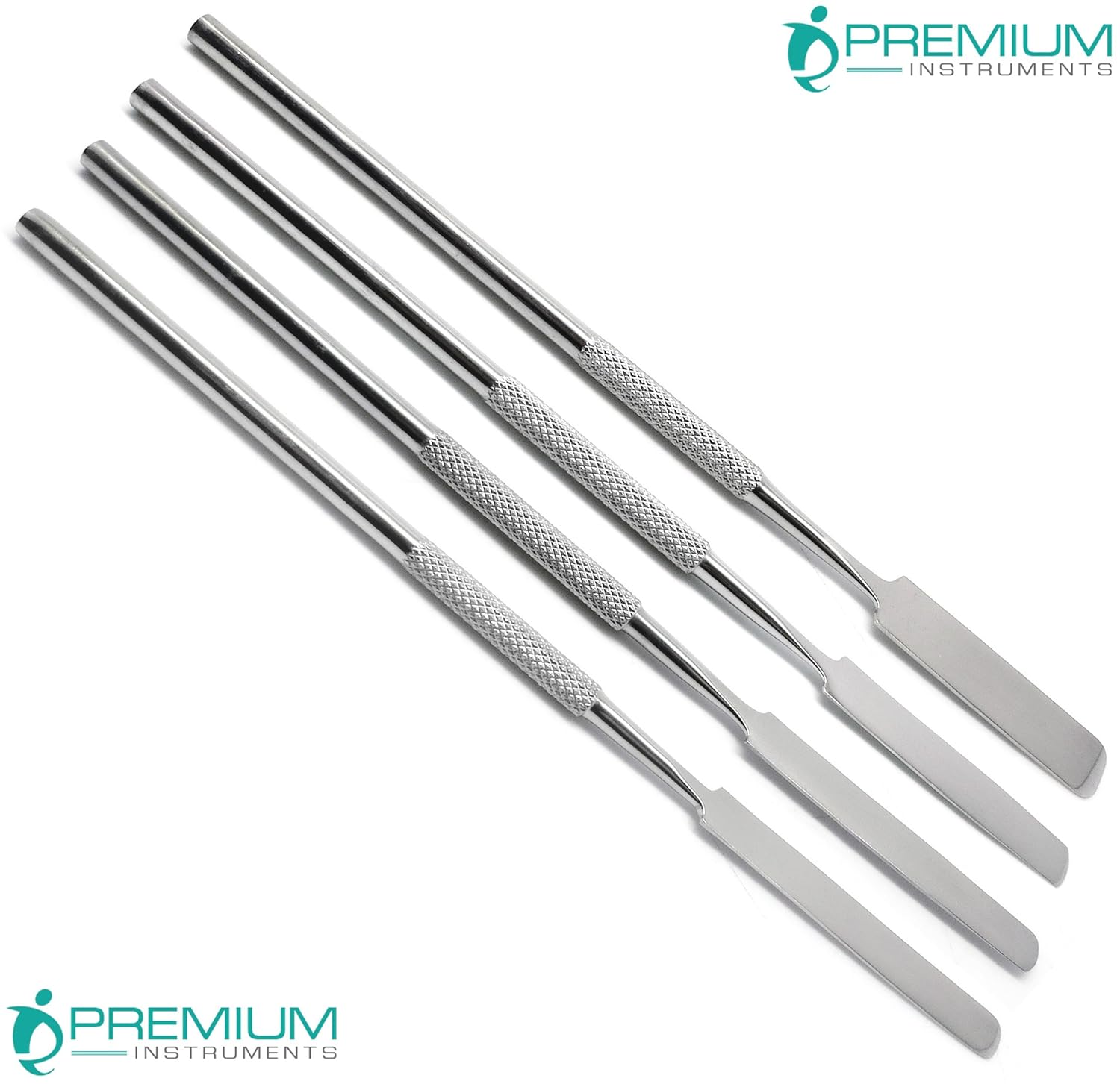 4 Pcs Dental Cement Mixing Spatulas Single Ended Lab Wax
