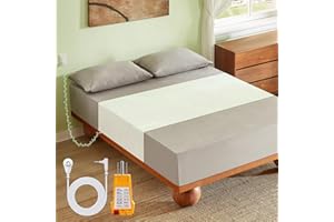 HOYSRY Grounding Sheets for All Mattress Sizes, 90% Viscose Derived from Bamboo 10% Silver Fiber Grounding Mat for Bed Grounded Sheets Earth Mat Pad for Queen Cal King Twin XL Full 104"x24" (White)