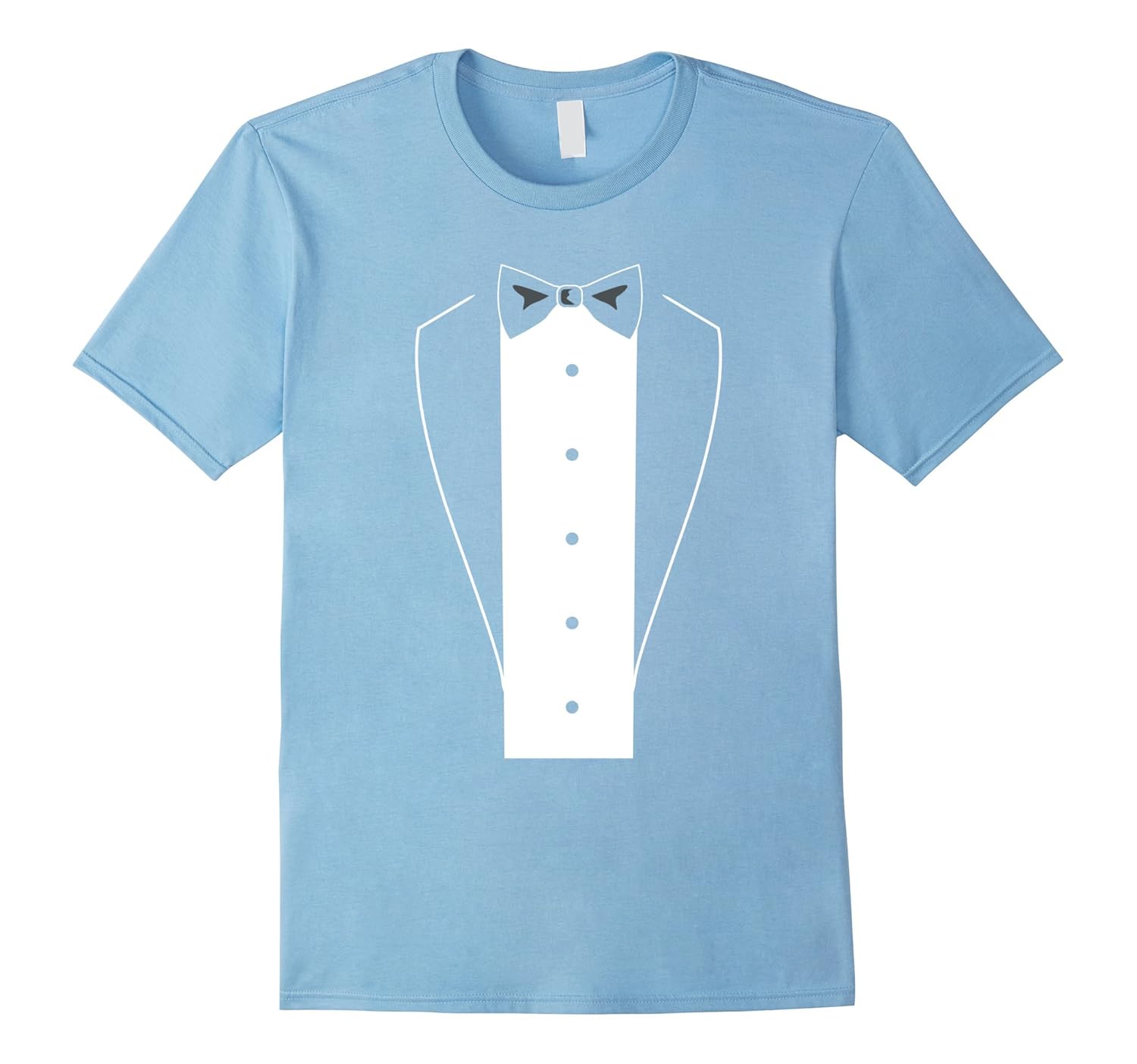 Black Tuxedo With Bow-tie Suit T-Shirt-ANZ