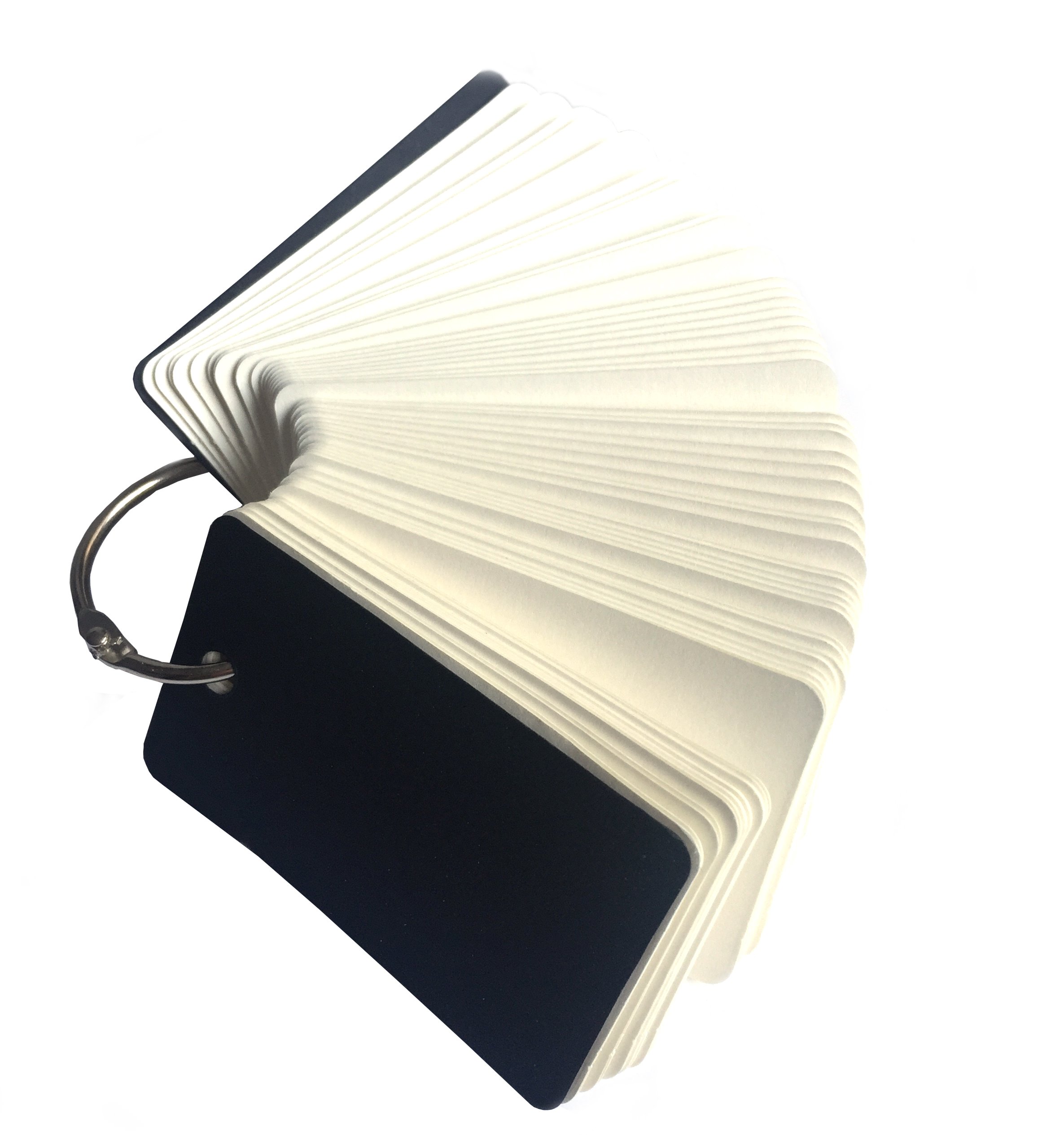 Exquisiteguide Blank Flash Cards Study Cards Metal Binder Ring Hole |  Desertcart Suriname
