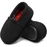 Tuboom Boy's Slippers Little/Big Kid House Shoes with Cozy Memory Indoor Outdoor