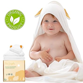 large baby bath towel