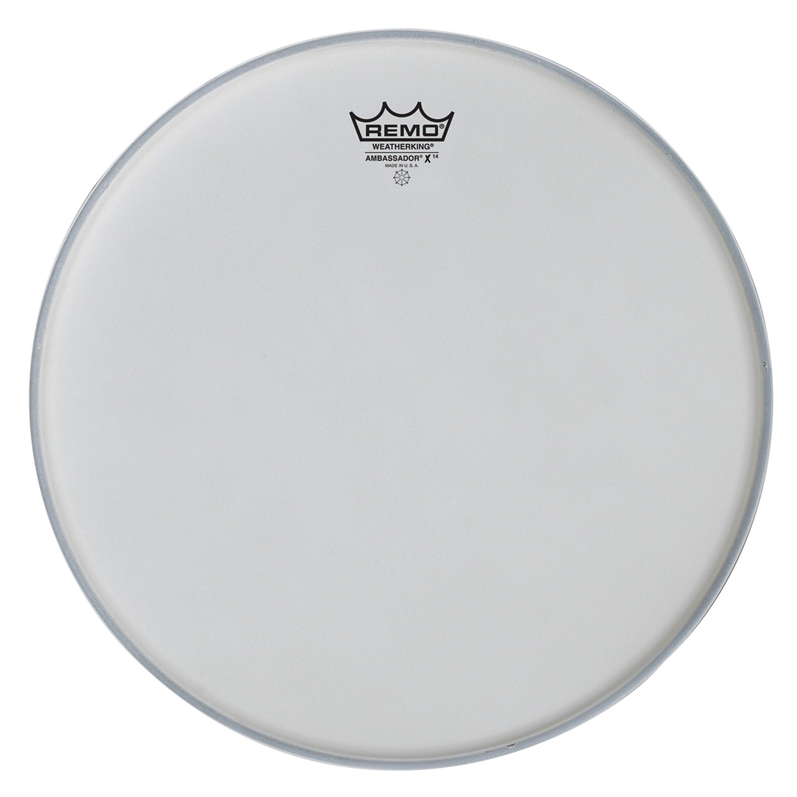 Remo drum head Ambassador X14 white roughened 14" AX-0114-14